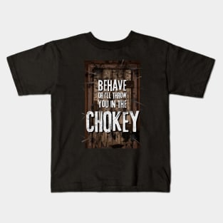 Chokey v door Kids T-Shirt